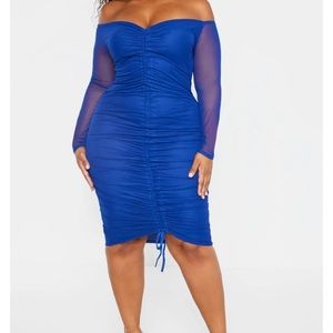 Midnight blue fashion nova large dress